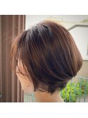大人ショートボブ