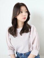 スリール バイ ミリー 江坂(Sourire by milly)&nbsp;【Sourie江坂】大人かわいい美髪韓国風レイヤーこなれミディ