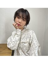 ジジ 代々木(Gigi)&nbsp;【Gigi】イメチェン ショートボブ ダークアッシュ