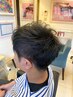 【男性限定】メンズカット+マッサージシャンプー(25分)  ￥11500 [麻布十番]