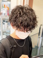 波巻きパーマ波巻きスパイラルパーマメンズパーマツイストパーマ