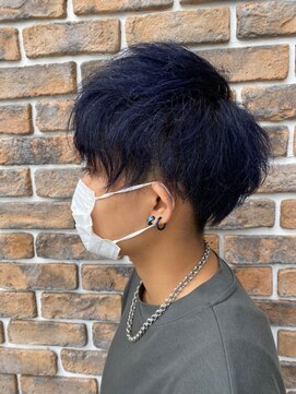 オルオル 藤沢('Olu'olu) ツーブロックマッシュ/波巻き/ハイライト/束感[藤沢/藤沢市]