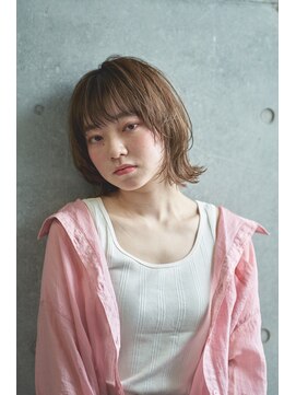 ジオ 国分寺(the O's) 斜めバング/シルキーベージュ/ブラントカット[国分寺駅]