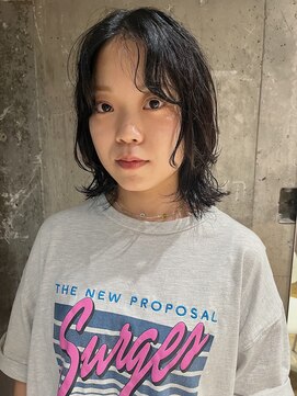 ハマモト レイヤーパーマスタイル