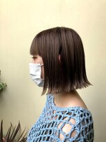 お客様スタイル162【ぷつっとボブ】坂本拓也ショートボブ