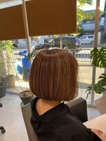 ヘアーオアシス ビオトープサン(Hair Oasis biotope SUN)&nbsp;ボブ×白髪ぼかし