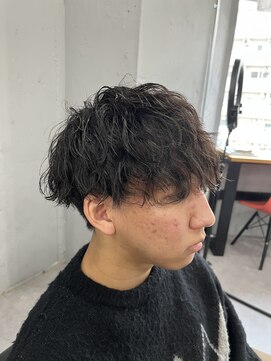 ウェイビー 桜木町店(WAVY) 【WAVY】重ためマッシュ×ツイストスパイラルパーマ