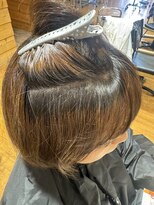 ギャラリー(GALLERY)&nbsp;前髪/マチルダボブ/ピンクベージュ/インナーグレージュ