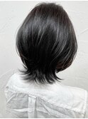 首周りの厚みが気になる方は3D Curve CutのSカーブミディアム☆