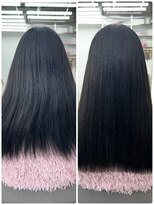 ビューブルー 亀戸錦糸町(VIEW BLUE)&nbsp;美髪カールシアーカラーピンクブラウンエアリーロングセミディ