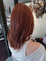ローレン(LOREM)&nbsp;ボルドー/ワインレッド/韓国ヘア/艶カラー/似合わせ小顔カット