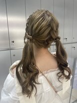 アールプラスヘアサロン(ar+ hair salon)&nbsp;ふわふわツインテール