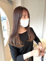 ティム(tim)&nbsp;ピンクベージュインナーカラー