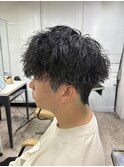 ツイストスパイラルパーマダークアッシュ韓国マッシュ所沢韓国