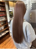 スーパーロングピンクベージュブリーチカラー【LODAT横浜】