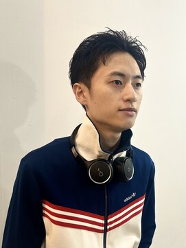 クロト(Clotho) スパイキーショート/ツイストスパイラル波巻きメンズウルフ