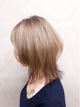 ベジータ(VEGETA) milk tea×裾brown×medium wolf