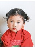 七五三ヘアセット７歳３歳女の子髪型