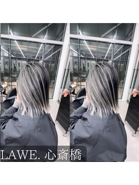 ラヴェ(LAWE.) ミディアムバレイヤージュ