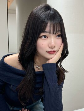 クレム 博多駅店(ChLem) 顔まわりレイヤー 艶カラー 暗髪 韓国風 髪質改善 福岡美容室