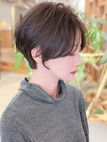 ルエ(rue) ナチュラルボブ前髪ありイメチェン20代30代40代50代ショートボブ