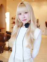 ヘア ルミナス バイ フォルテ(HAIR LUMINAS by FORTE)&nbsp;縮毛矯正/ストレートパーマ/くびれヘア/アプリコットオレンジ