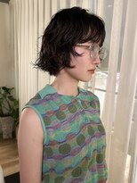 トリッカ 銀座(tricca)&nbsp;ボブパーマ/ニュアンスパーマ/顔周りレイヤー/レイヤーカット