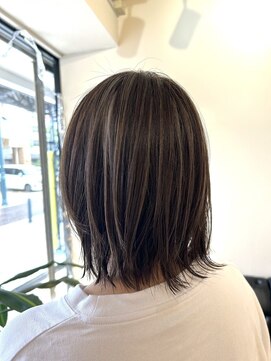 リットバイディア 茅ヶ崎(Lit by diar) 茅ヶ崎/ハイライト/髪質改善/白髪ぼかし/ショート/ボブ/レイヤー