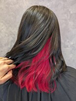 ザ ラブズ ラフズ ヘアー 本店(the loves laughs hair)&nbsp;レッドインナーカラー/ダブルカラー/ブリーチ