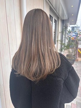 ハイレート ウニクス川越店(Hairate) 【Hairate本川越】ミルクティーグレージュ