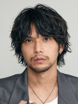 フィフス 天神大名(fifth) 天神大名メンズパーマシャドウパーマシースルーマッシュウルフ