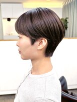 ジーナ 渋谷 表参道(JINA)&nbsp;大人ショートボブ/ハンサムショート/前髪あり/20代30代40代