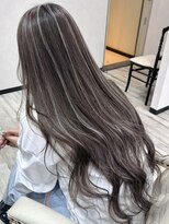 ベルヘアーデザイン 堺東(Belle hair Design)&nbsp;ハイライトレイヤーカットイルミナカラー20代30代40代堺東