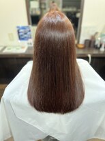 カウスリップ ヘアークリニック(Cowslip hair clinic)&nbsp;ピンク系カラーのロング