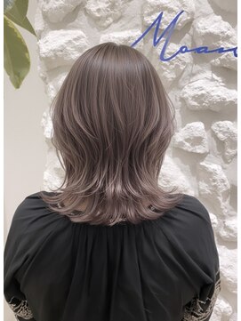 モアナバイヘッドライト 曽根店(Moana by HEADLIGHT) Moana【豊中曽根】#レイヤーカット#フォギーベージュ#ブリーチ