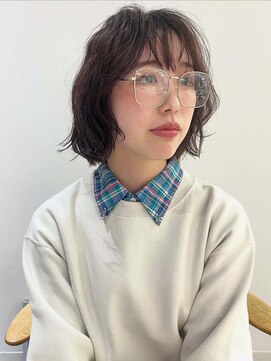 テンション(tension) 顔まわりレイヤーカットレイヤーボブ札幌駅大通駅バスセンター駅