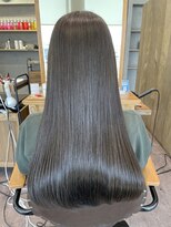 ラーム 松江学園店(rame) 艶感暗髪ストレート