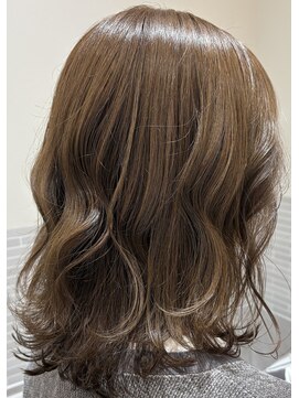 レグルス ヘアーデザイン パセオ野間大池店(Reglus hair design) カット+くすみカラー