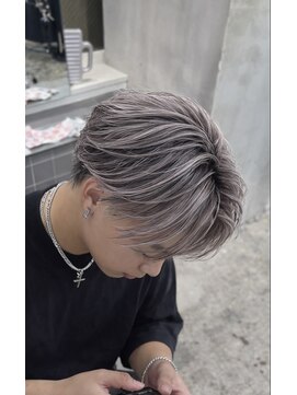 グロウ 渋谷(grow) ブリーチハイライト＋カラー＋カット／grow渋谷