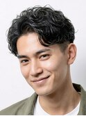 2ブロック スパイラルパーマ