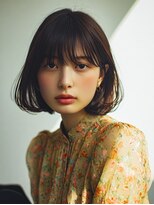 ダル 渋谷/表参道(DAL.)&nbsp;ピンクブラウン／ワンレン／ゆるふわボブ／レイヤーカット