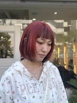タイドヘア 茨木店(TIDE HAIR)&nbsp;レッド×ブラック　インナーカラー
