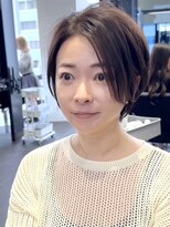 ビュートヨナカ(VIEW TOYONAKA) 【30代40代50代】大人女性大人気くびれショート/流し前髪