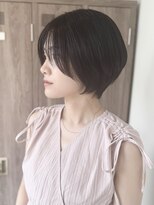アンリー(Anree)&nbsp;◆大人かわいいショートボブ前髪あり×透明感カラー