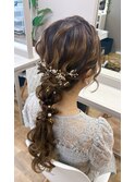 編み下ろし【横浜ヘアセット/ヘアメイク/結婚式】