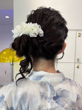 カシェル トウキョウ(Cashel Tokyo) 【渋谷駅】浴衣ヘアセット/サイドお団子