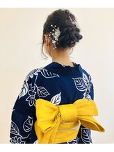 ヘアークローバー hairClover 浴衣ヘア