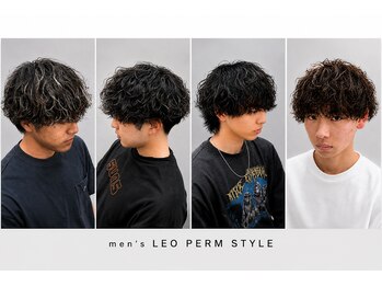 メンズ レオ 天六店(men's LEO)の写真/天神橋6丁目駅から徒歩３分！メンズ特化でパーマ推しのサロンなら毎朝のセットがラクに決まる◎