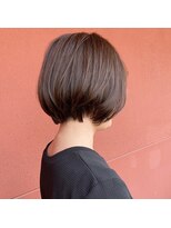 カールム(carlm) 【ｃａｒｌｍ/上川美幸】カーキグレージュ×ショート