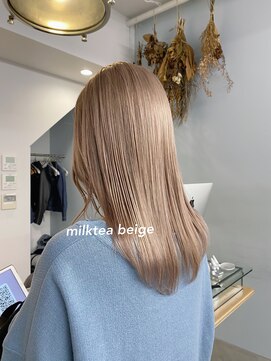 フラム 渋谷(flamme) 【flamme】ミルクティーベージュ